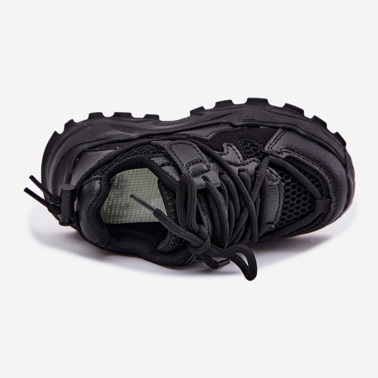 Svarta barns sneakers sportskor 2