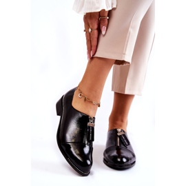 Kvinnor skor Laura Messi lackade 2532 svart 1