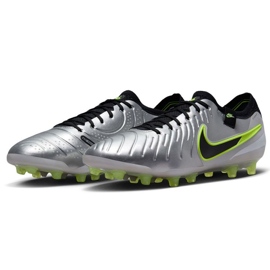 Nike Tiempo Legend 10 Elite AG-Pro DV4330-001 fotbollsskor silver- 12
