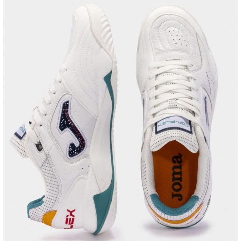 Joma Top Flex Plus 2502 Tous2502in fotbollsskor vit 1