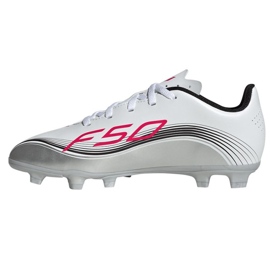 Adidas f50 messi club fg/mg jp7457 fotbollsskor vit 1