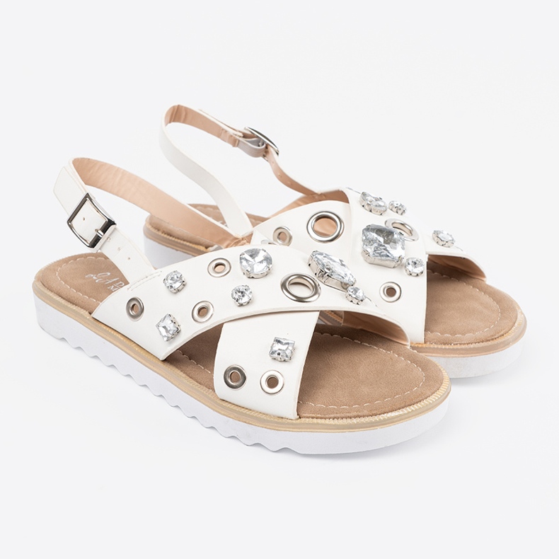 Shelvt Vita sandaler med dekorativa dubbar 1