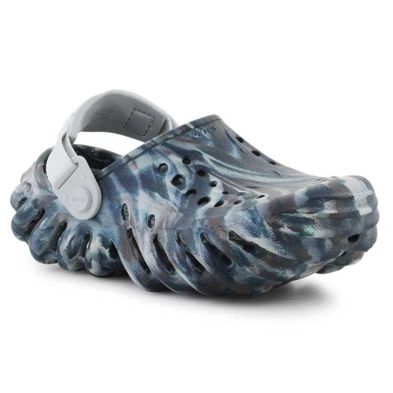 Crocs eko marmored clog gs 208464-0le flip-flops mångfärgad 1