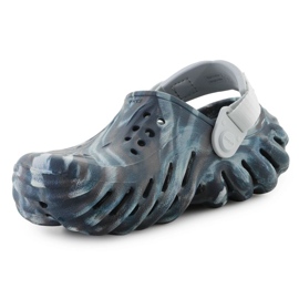 Crocs eko marmored clog gs 208464-0le flip-flops mångfärgad 3