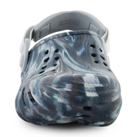 Crocs eko marmored clog gs 208464-0le flip-flops mångfärgad 5