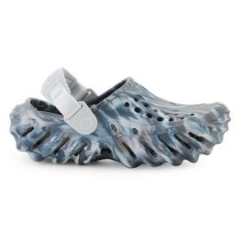 Crocs eko marmored clog gs 208464-0le flip-flops mångfärgad 6