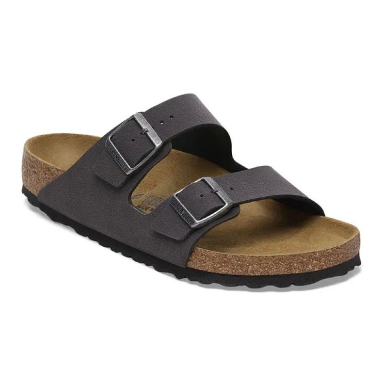 Birkenstock Arizona BS Birko-flor Nubuk 1029134 flip-flops grå 1