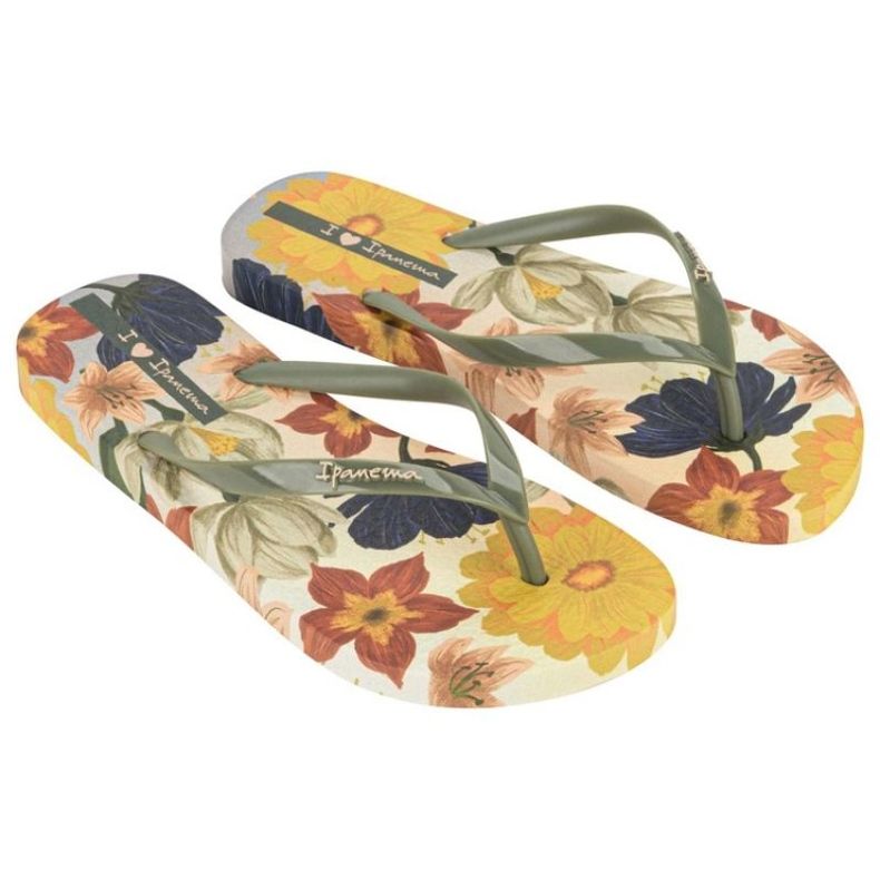 Ipanema veroo 27197BB264 flip -flops grön 1