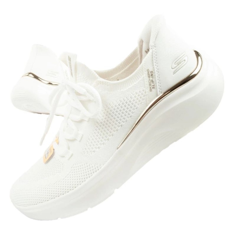 Skechers Bobs B Love -True Delight Slip -ins 117617/WHT -skor vit 1