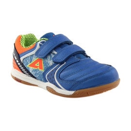 American Club ADI sport sneakers American 170620 grön orange blå vit 1