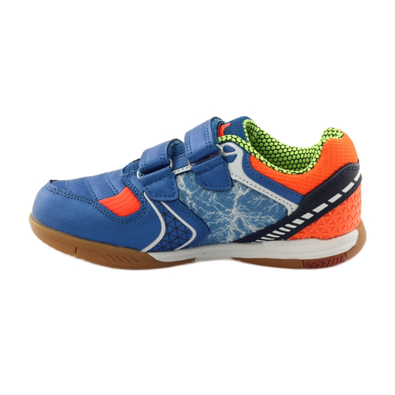 American Club ADI sport sneakers American 170620 grön orange blå vit 2