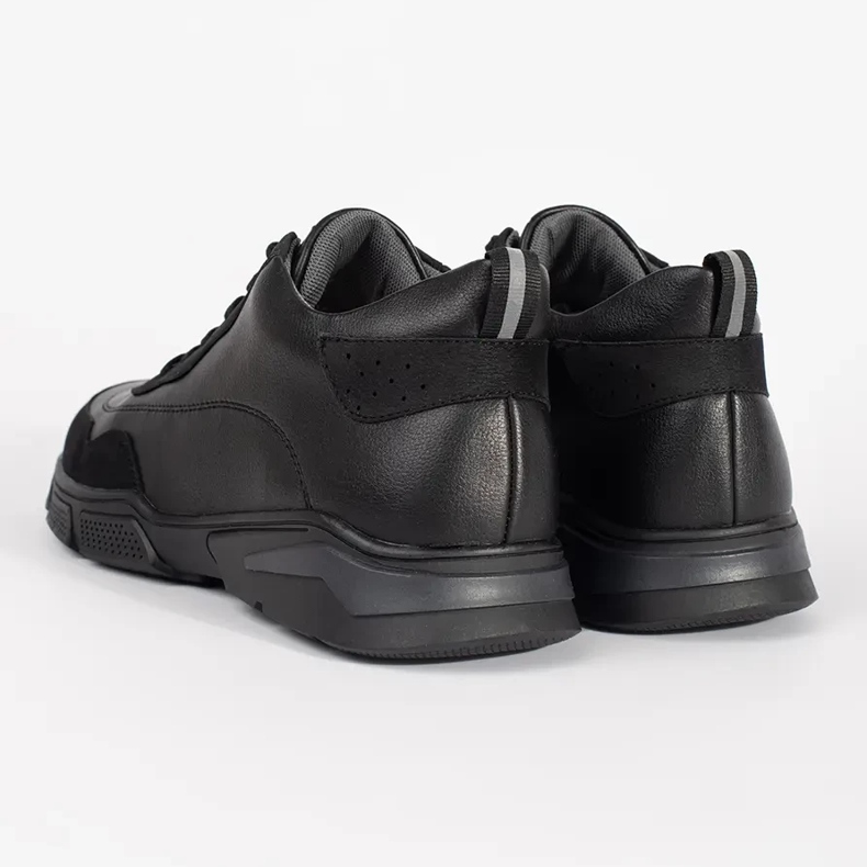 Svart spets -up män 1