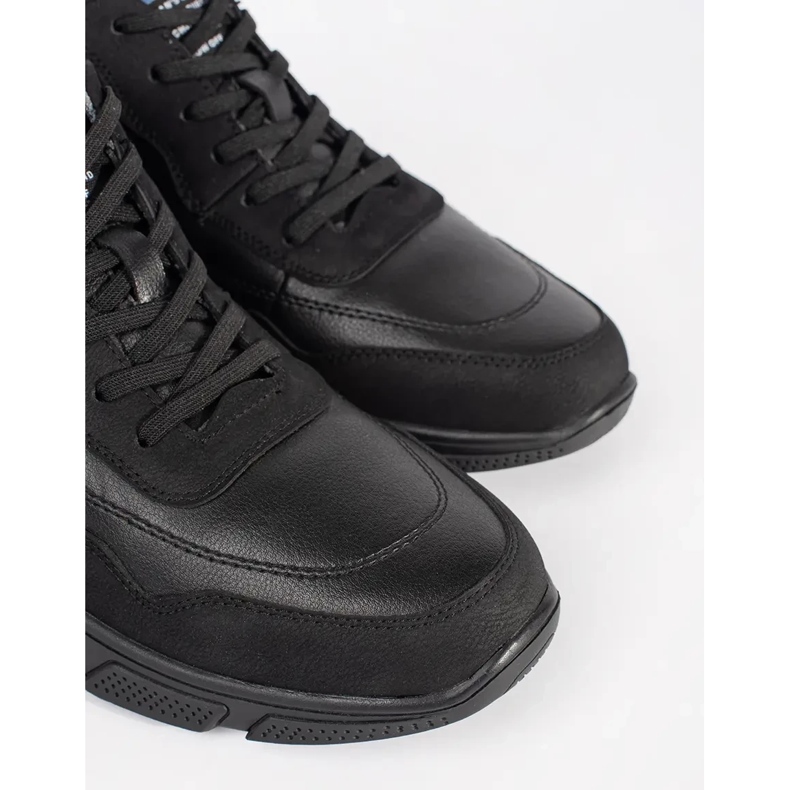 Svart spets -up män 2