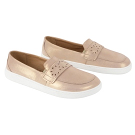 Olivier Kvinnors barfota Inga -loafers med en bred polsk rosa rosa 4