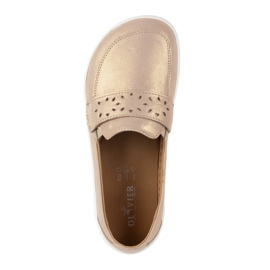 Olivier Kvinnors barfota Inga -loafers med en bred polsk rosa rosa 7