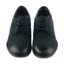 American Club Amerikanska 5418 herrskor marinblå 4