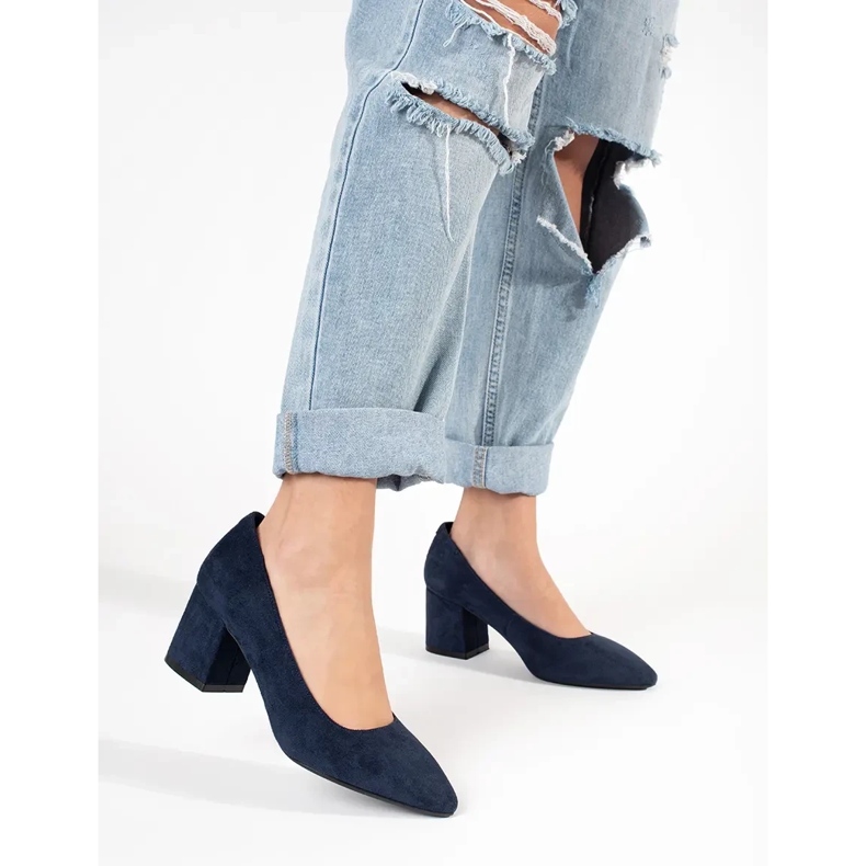 Marinen mocka pumpar Sergio Leone blå 2