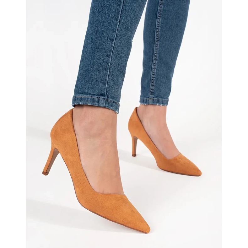 Seastar Kamelpumpar på den höga hälen brun 2