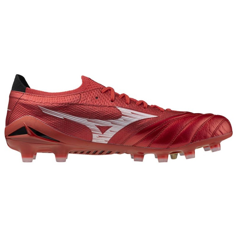 Mizuno Morelia Neo IV Beta Elite FG P1GA254260 fotbollsskor röd 2