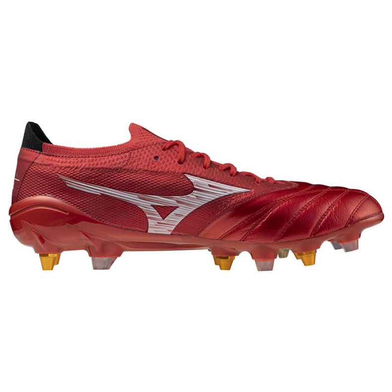 Mizuno Morelia Neo IV Beta Japan Mix SG P1GC254060 fotbollsskor röd 2
