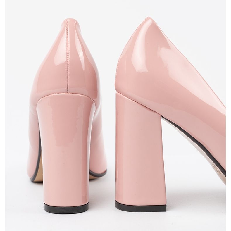 Seastar Målade pumpar på stolpen rosa 1