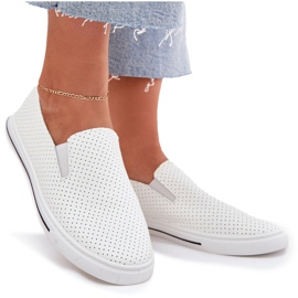 Boto Sneakers sneakers sneakers sneakers med inskriptionen Białe Zalinne vit 9