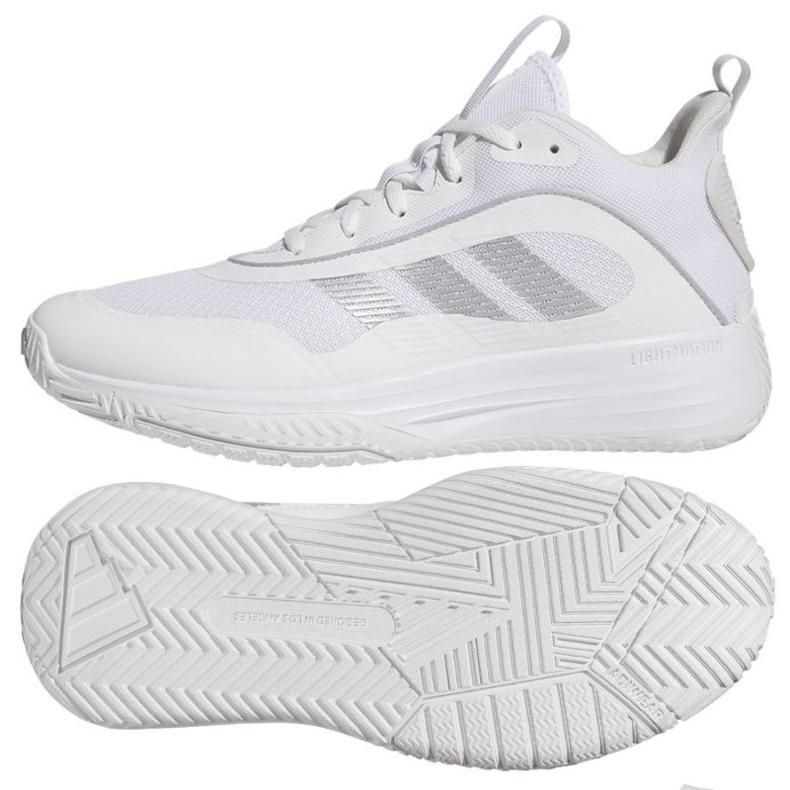 Adidas äger 3 3.0 JR6671 basketskor vit 1
