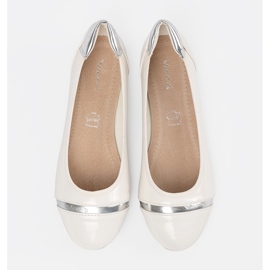 Shelvt Vita ballerinor med silverdekoration 4