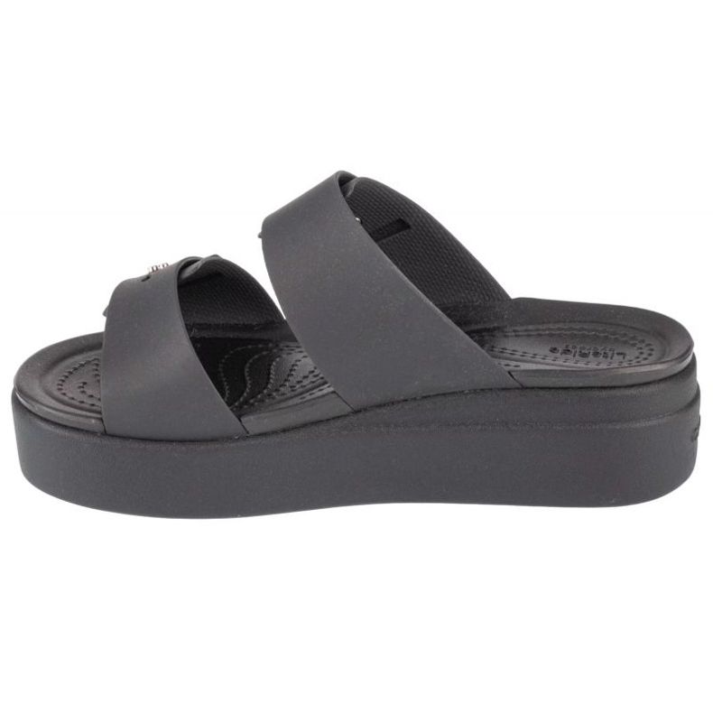 Crocs Brooklyn Low Wedge Sandal 207431-001 flipflops svart 1