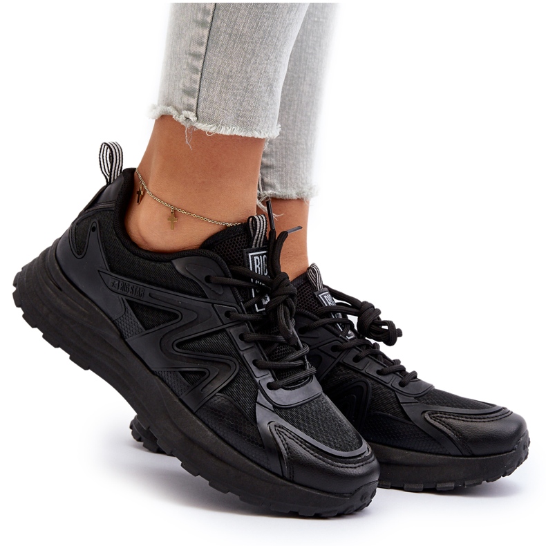 Kvinnors sneakers Big Star NN274A085 Svart 5