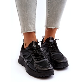 Kvinnors sneakers Big Star NN274A085 Svart 2