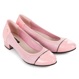 Vices Casual lågklackade skor rosa 1
