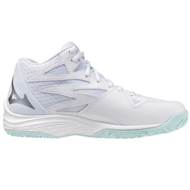 Mizuno Thunder Blade Volleyball Shoes med mitten av V1GC237540 vit 1