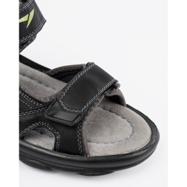 Shelvt Svarta sportsandaler 2