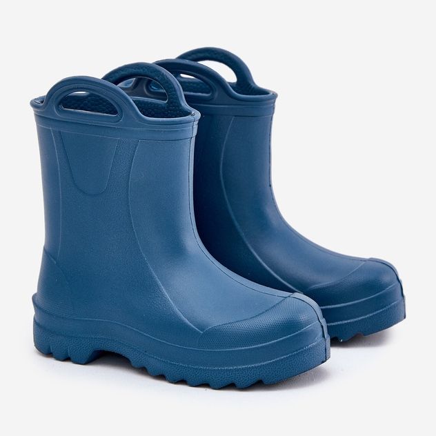 Barns galoshes av lemigo doggy 735 marinblå 1