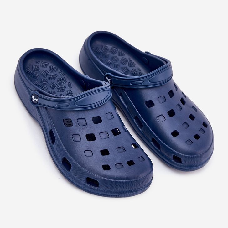 Lemigo Lemio 807 mäns skum tofflor blå 2