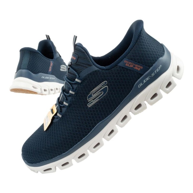 Skechers Glide-Step slip-ins 233010/nvy skor blå 1