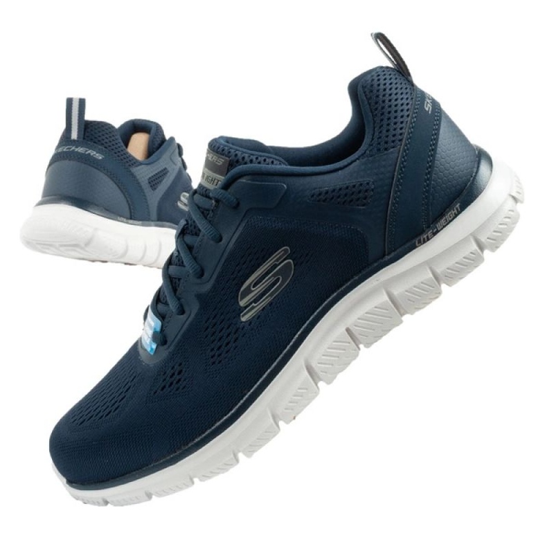 Skechers Track-Broader Shoes 232698/nvy blå 1