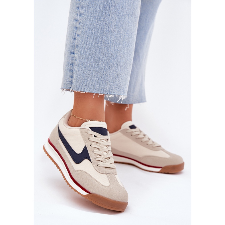 EVento Beige Dam Sneakers Sportskor 2