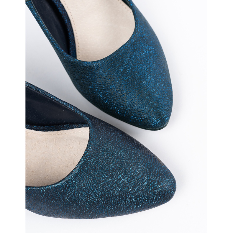 Goodin Marinblå höga klackar 1