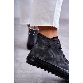 Women's Big Star Isolated Black GG274069 Sneakers grå 2