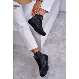 Women's Big Star Isolated Black GG274069 Sneakers grå 5