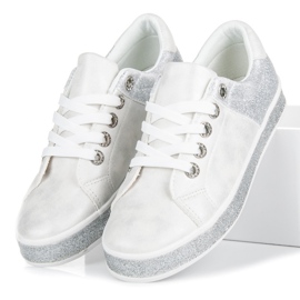 Seastar Vita Sneakers På Bindningen 1