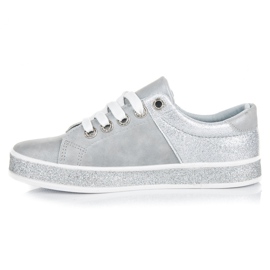 Seastar Gråa sneakers med bindning 1