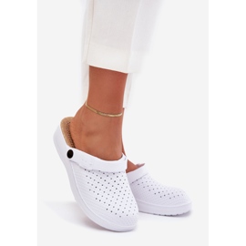 EVento Skum flip flops kvinnors vita faylina 1