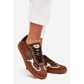 Women's Sneakers Big Star av Daniel Lopez SS2D4016 Camel brun 1