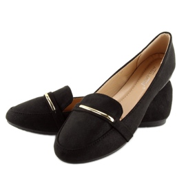 Svarta loafers för dam 9988-121 svarta 1