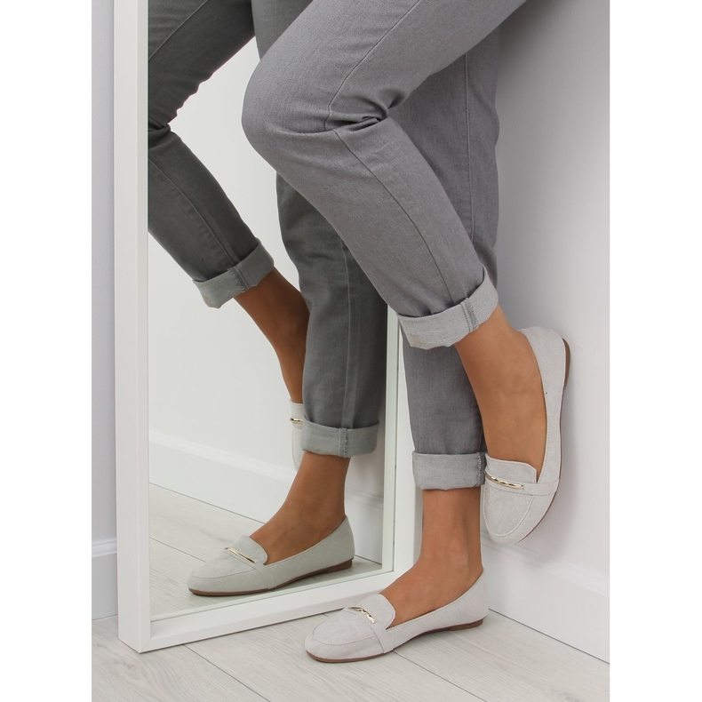 Silver loafers dam 9988-121 Silver grå 1