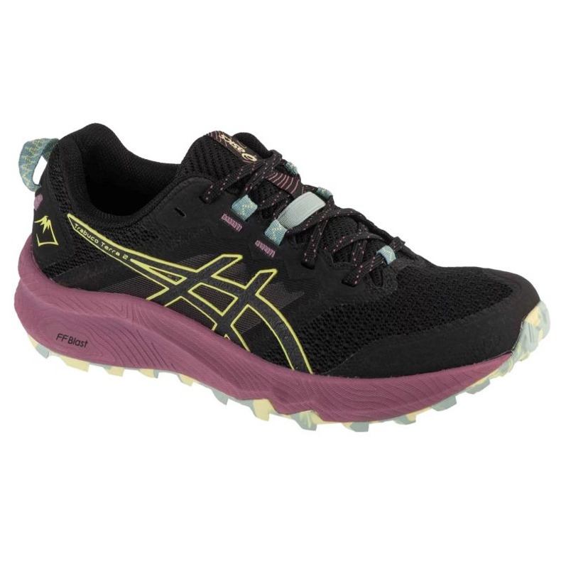 Asics gel-trabuco terra 2 löparskor i 1012b427-004 svart 1