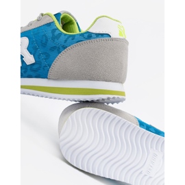 Shelvt Sneakers i nyanser av blått och grått 1